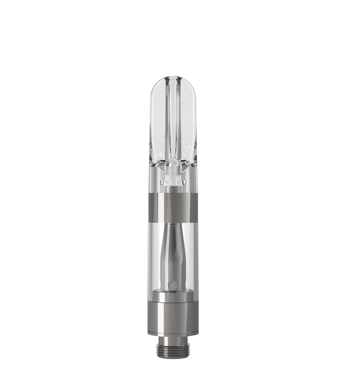 CCELL | M6T-EVO Therma Plastic Vape Cartridge with Clear Barrel Plastic Mouthpiece | 0.5mL - Snap Fit - 100 Count Image