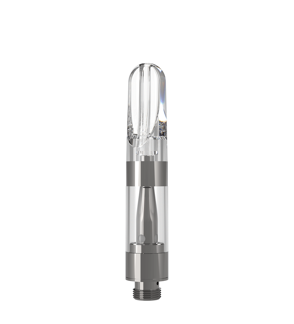 CCELL | M6T - EVO Therma Plastic Vape Cartridge with Clear Barrel Plastic Mouthpiece | 0.5mL - Snap Fit - 100 Count - 2