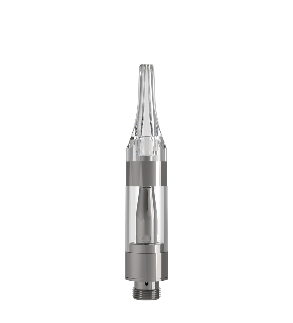 CCELL | M6T - EVO Therma Plastic Vape Cartridge with Clear Barrel Plastic Mouthpiece | 0.5mL - Snap Fit - 100 Count - 3