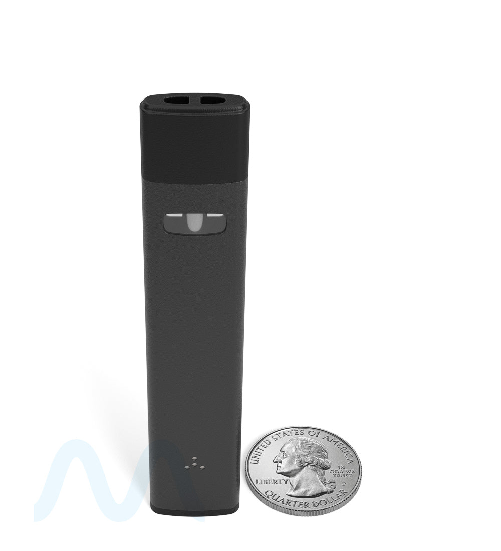 CCELL | Slym Black AIO Ceramic Core Vapor Device | 0.5mL - 210 mAh - 100 Count - 9