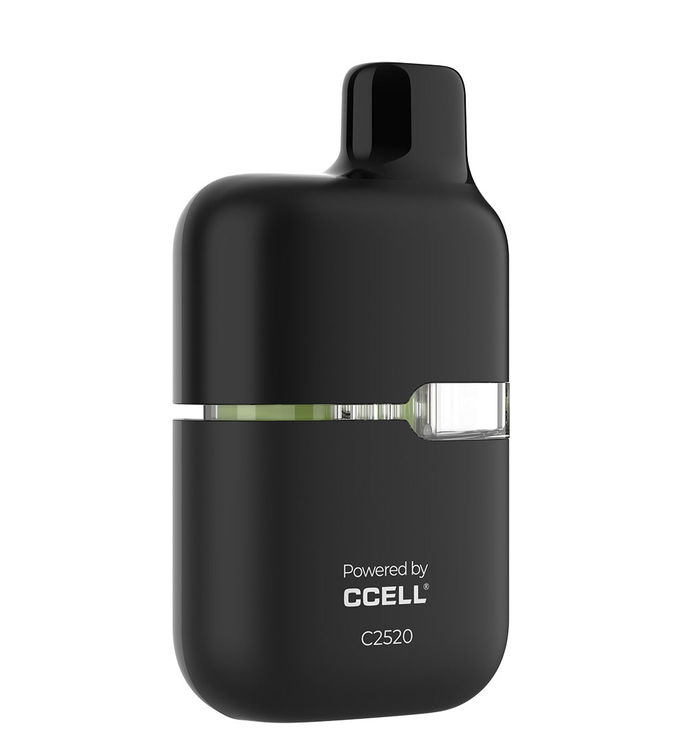 CCELL | Tank Black AIO Ceramic Core Vapor Device | 1mL - 200 mAh - 180 Count - 7