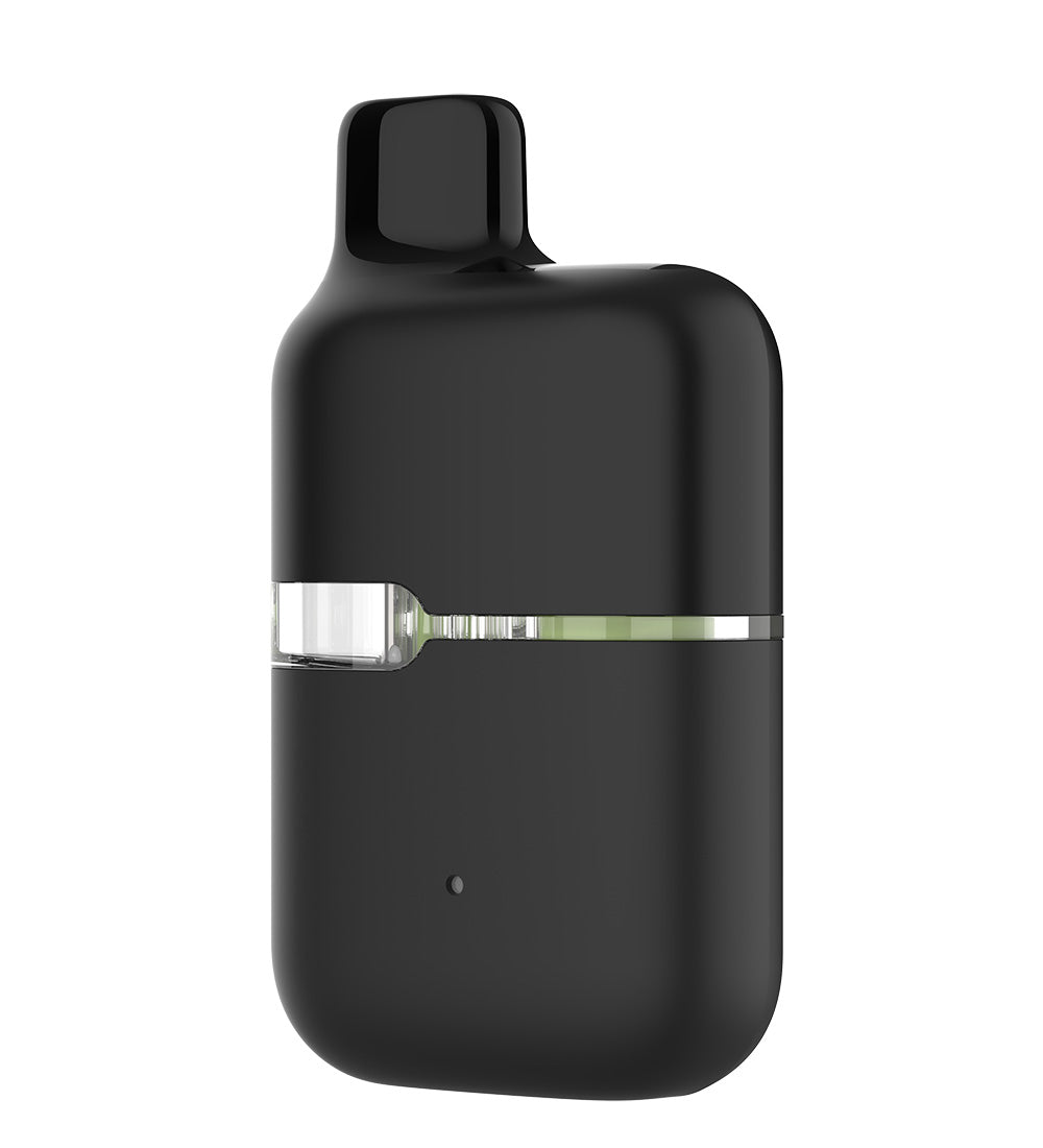 CCELL | Tank Black AIO Ceramic Core Vapor Device | 1mL - 200 mAh - 180 Count - 9