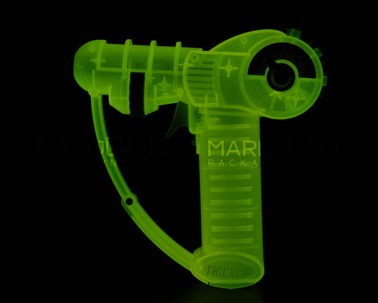 THICKET | Glow-in-the-Dark Ray Gun Torch | 10in Tall - No Butane - Orange