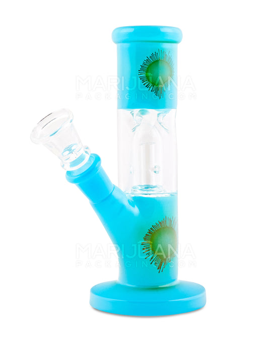 Decal Mini Straight Shooter Water Pipe | 6.5in Tall - 14mm Bowl - Assorted