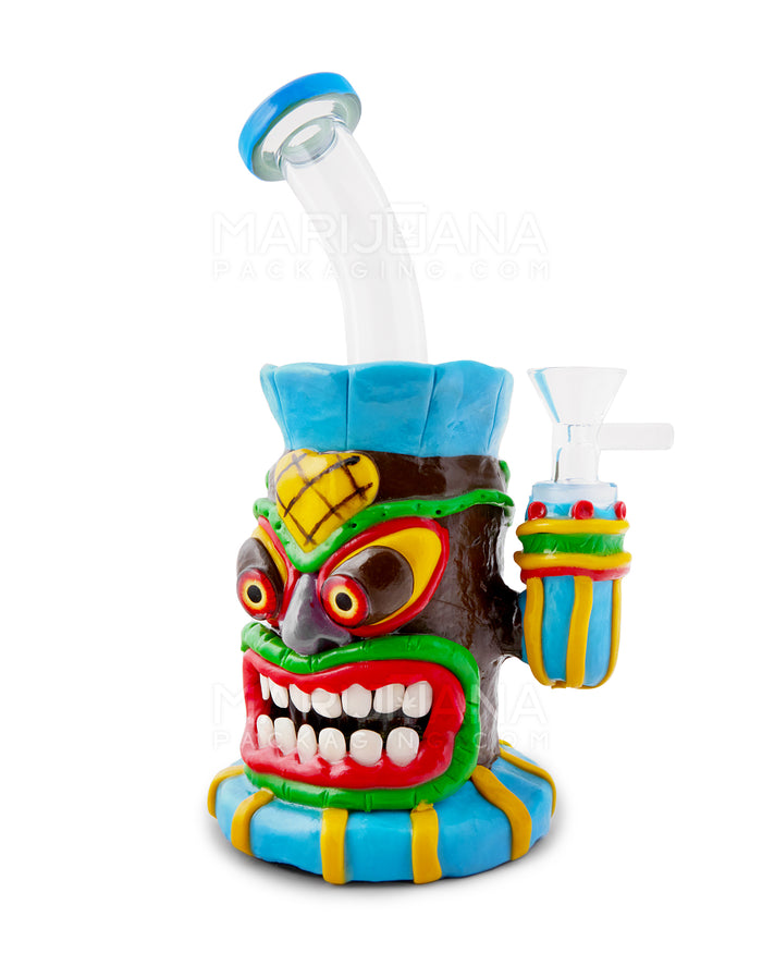 Monster Tiki Water Pipe | 8.5in Tall - 14mm Bowl - Assorted Image