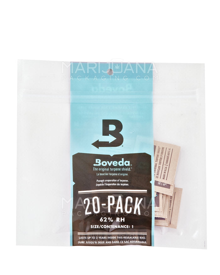 BOVEDA | Humidity Control Packs | 1 Gram - 62% - 20 Count Image