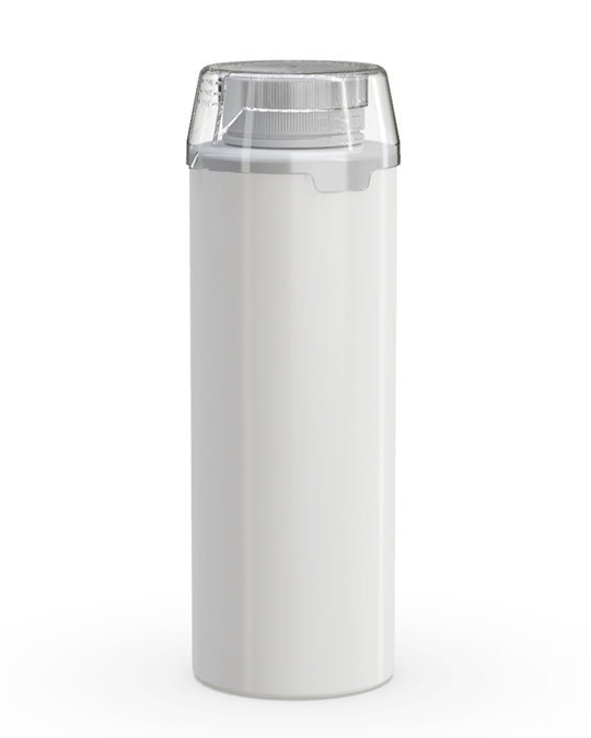 CHUBBY GORILLA | Child Resistant All-In-One Aviator Base Bottles | 1 Liter - White - 30 Count