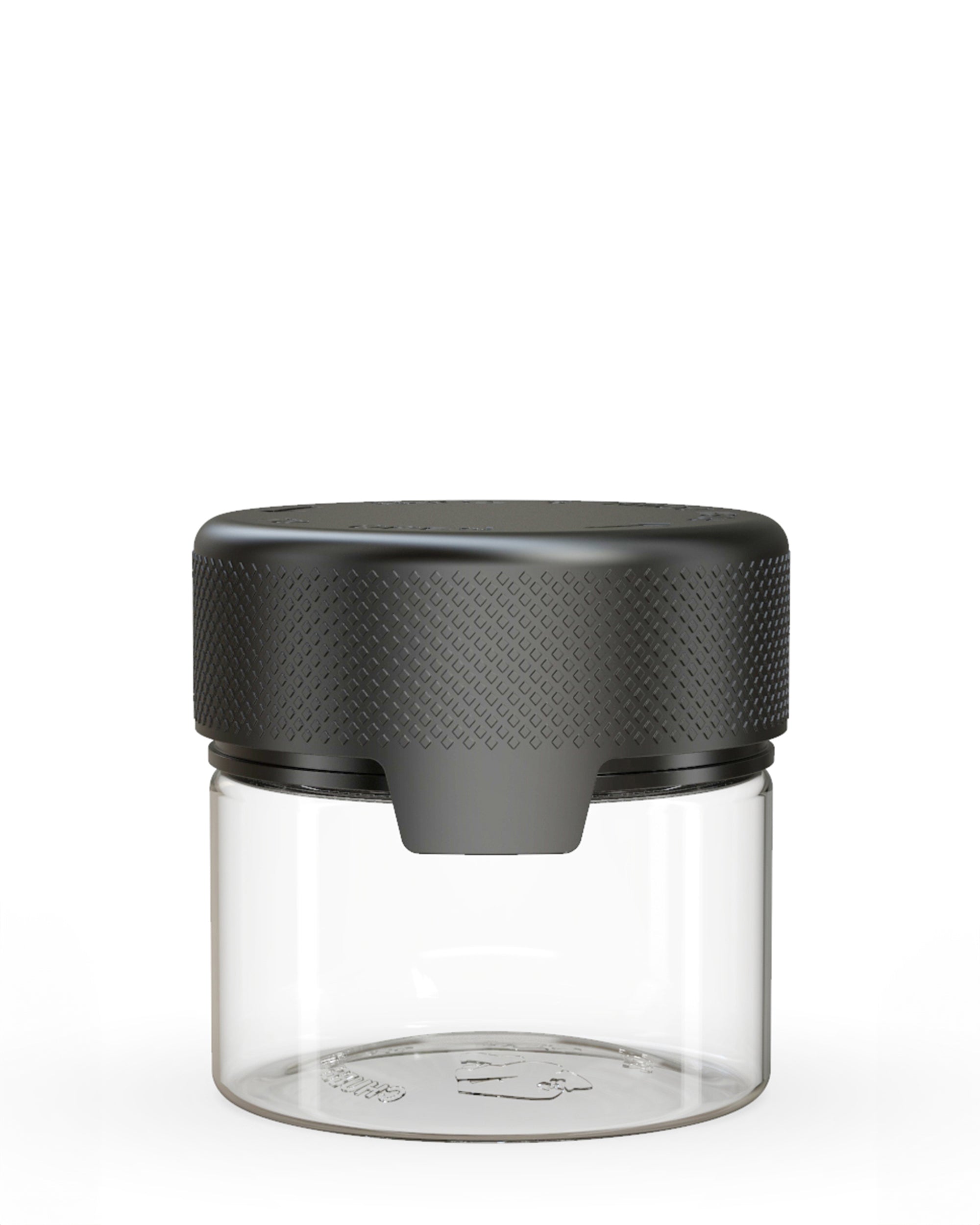 CHUBBY GORILLA | Child Resistant Clear Plastic Aviator Container w/ Black Cap | 60mL - 2oz - 500 Count