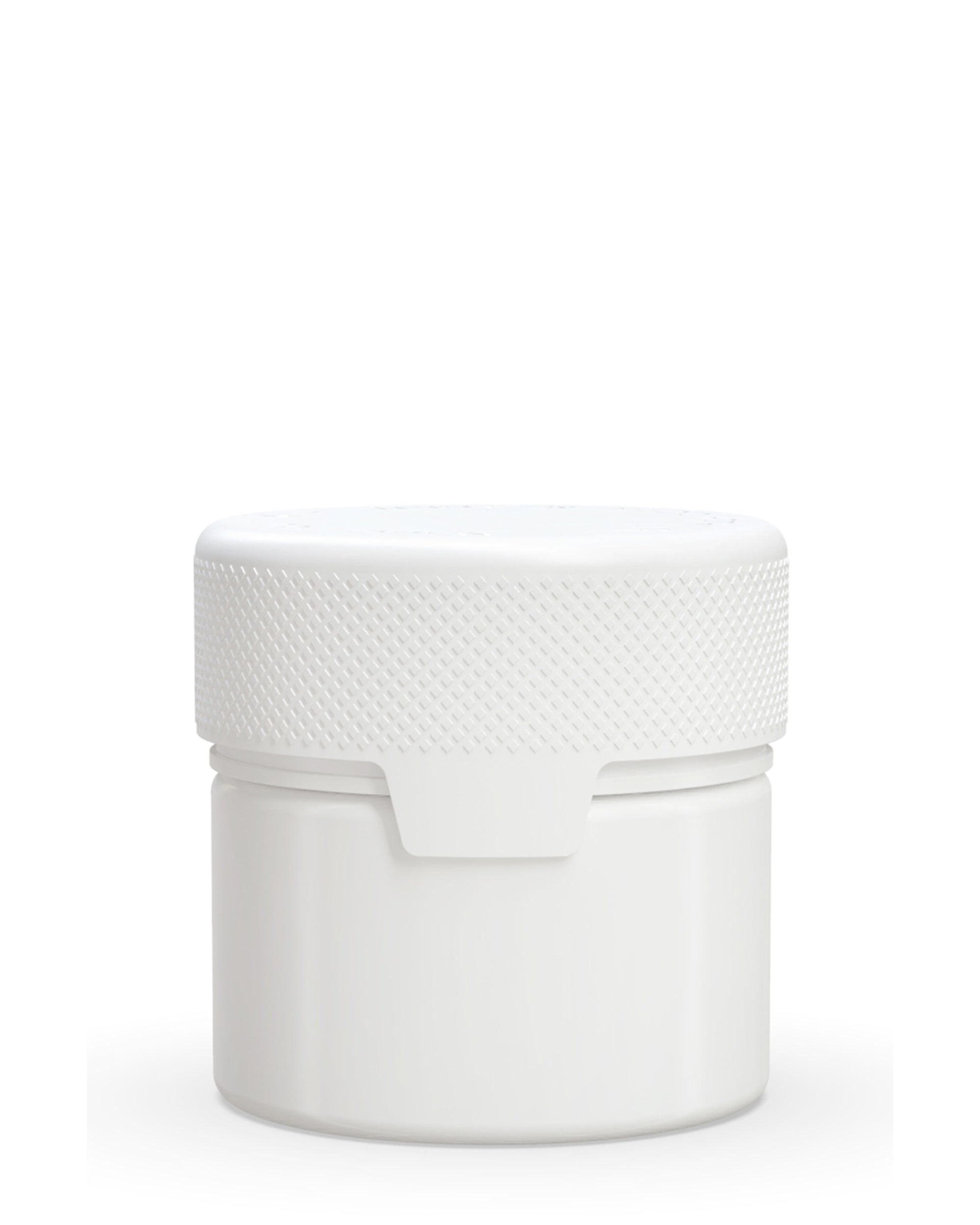 CHUBBY GORILLA | Child Resistant White Plastic Aviator Container w/ White Cap | 60mL - 2oz - 500 Count