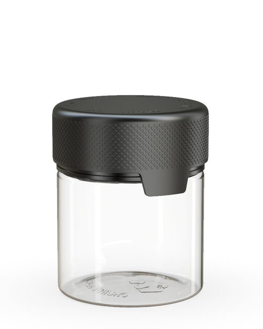 CHUBBY GORILLA | Child Resistant Clear Plastic Aviator Container w/ Black Cap | 90mL - 3oz - 400 Count