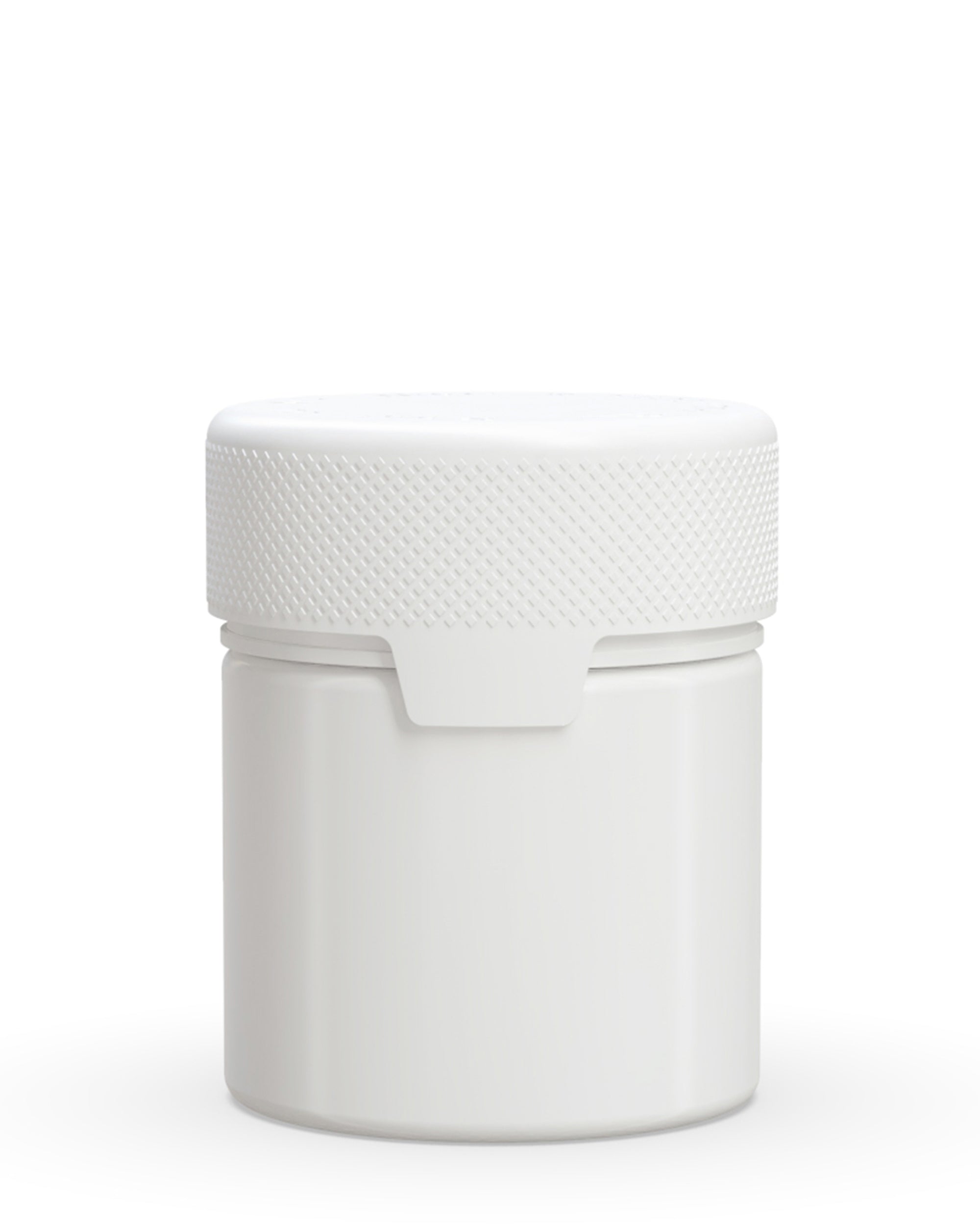 CHUBBY GORILLA | Child Resistant White Plastic Aviator Container w/ White Cap | 90mL - 3oz - 400 Count