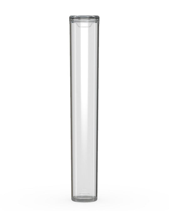 CHUBBY GORILLA Child Resistant Pop - Cap Clear Aviator Plastic Tubes | 116mm - Clear Cap | Sample - 1