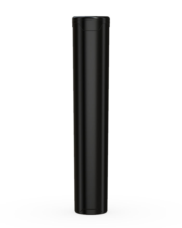 CHUBBY GORILLA | Child Resistant Pop-Cap Black Aviator Plastic Tubes | 98mm - Black Cap - 1500 Count Image