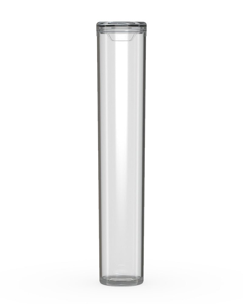 CHUBBY GORILLA Child Resistant Pop - Cap Clear Aviator Plastic Tubes | 98mm - Clear Cap | Sample - 1