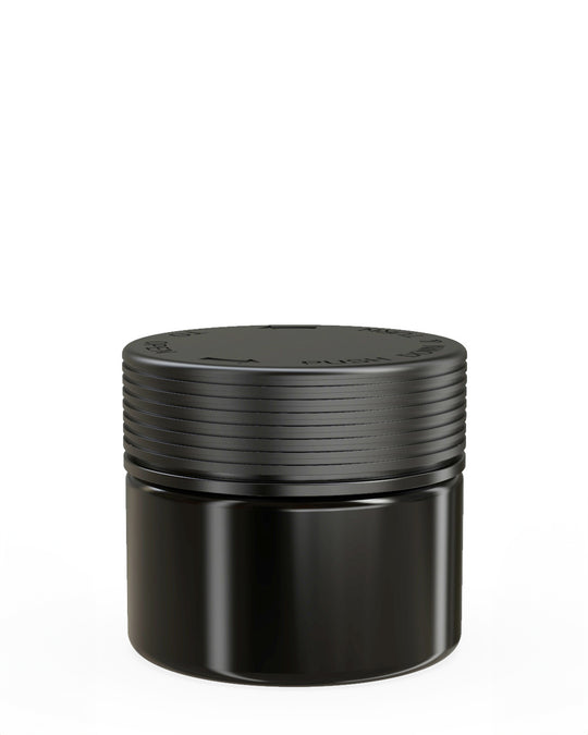 CHUBBY GORILLA | Child Resistant Black Plastic Spiral XL Jar w/ Black Cap | 92.5mm - 10oz - 80 Count