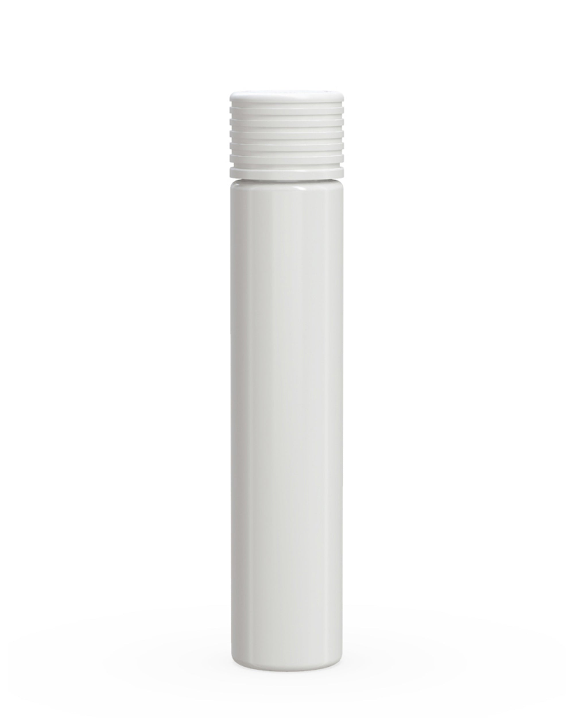 CHUBBY GORILLA | Child Resistant White Plastic Spiral Pre-Roll Tubes w/ White Cap | 25mm - 115mm - 200 Count