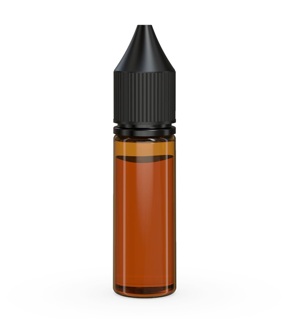 CHUBBY GORILLA | Child Resistant Unicorn V3 PET Dropper Bottles w/ Black Lid | 16.5mL - Amber - 1000 Count - 3