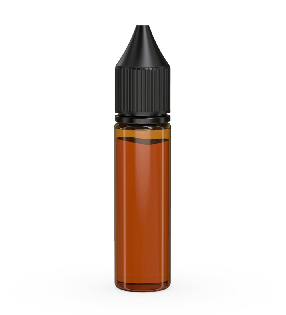 CHUBBY GORILLA | Child Resistant Unicorn V3 PET Dropper Bottles w/ Black Lid | 20mL - Amber - 1000 Count - 3