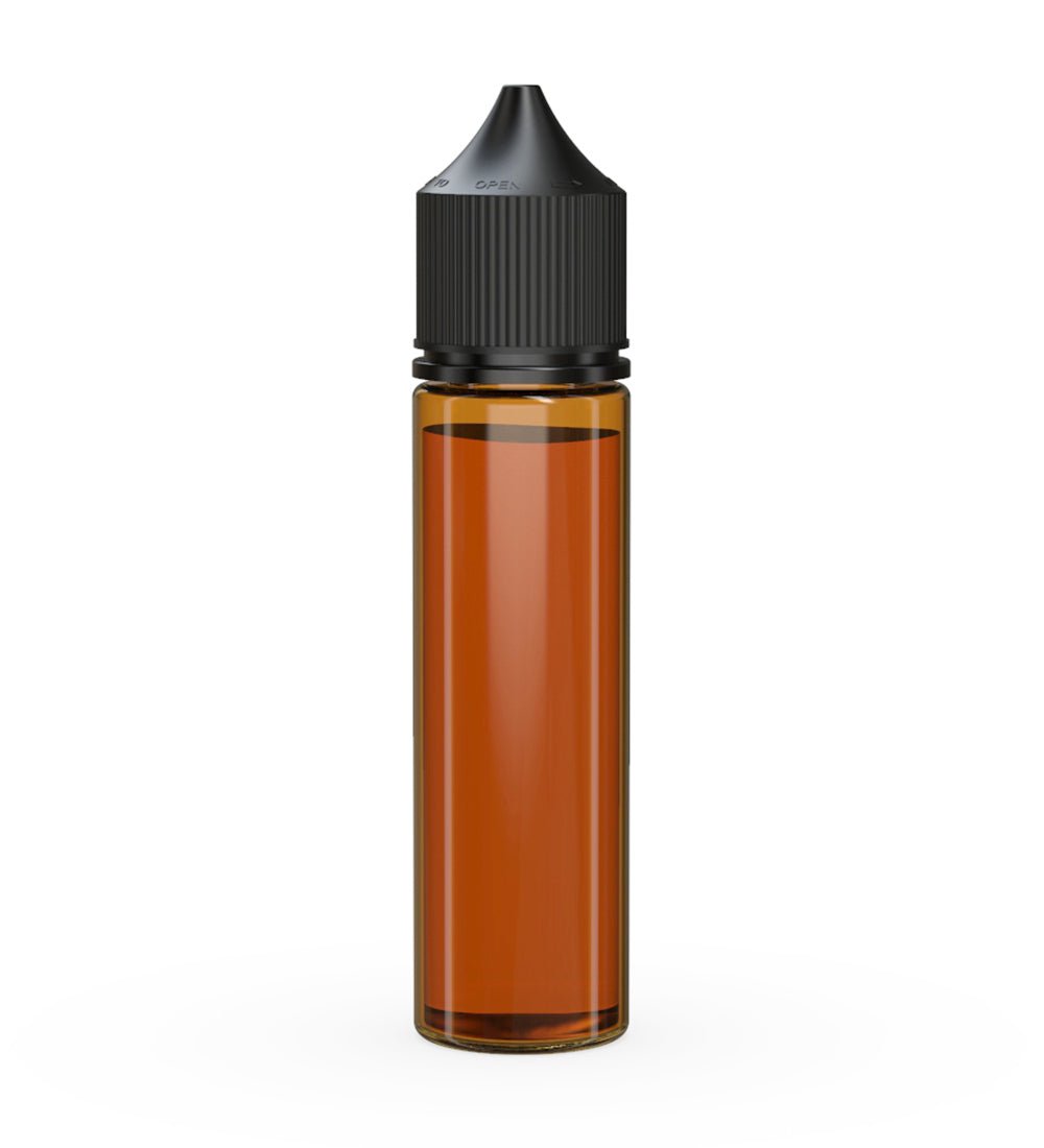 CHUBBY GORILLA | Child Resistant Unicorn V3 PET Dropper Bottles w/ Black Lid | 60mL - Amber - 500 Count - 3