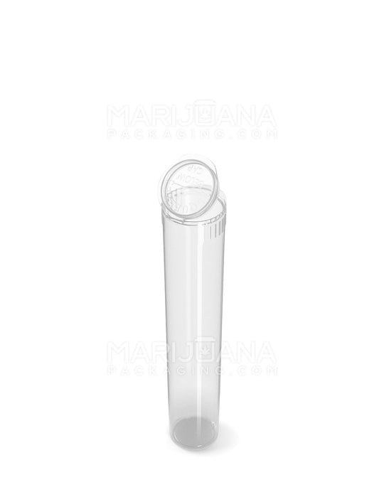 Child Resistant | Pop Top Plastic Pre-Roll Tubes (Open) | 95mm - Clear - 1000 Count - 3