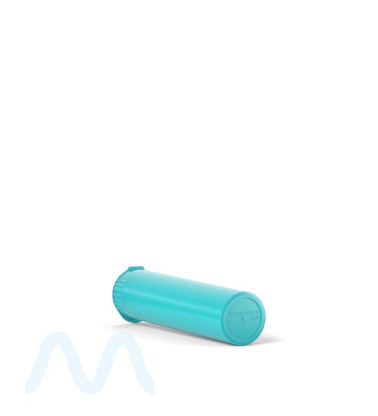 Child Resistant | 1 1/4 Size Pop Top Opaque Plastic Pre - Roll Tubes | 84mm - Teal - 1000 Count - 5