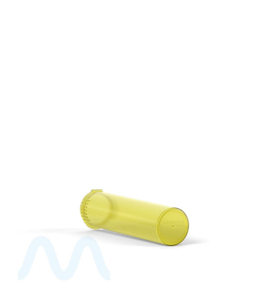 SQUEEZETOPS® | Child Resistant Pop Top Plastic Pre - Roll Tubes | 84mm - Yellow - 1000 Count - 5