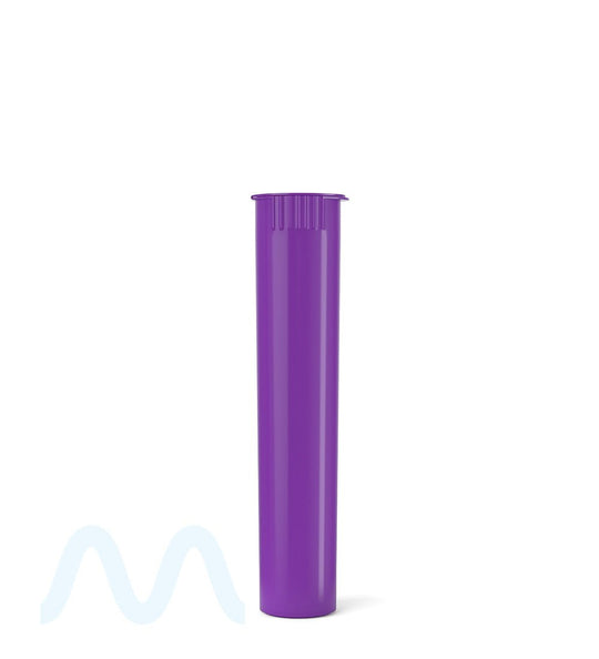 SQUEEZETOPS® | Child Resistant Pop Top Plastic Pre - Roll Tubes | 84mm - Purple - 1000 Count - 2