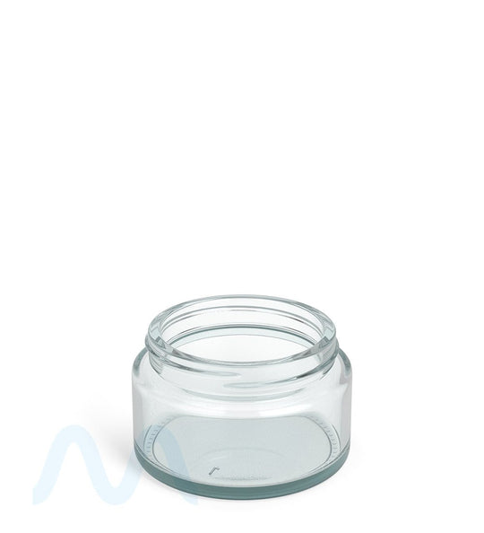 POLLEN GEAR | Kolossus Straight Sided Clear Glass Jars | 66mm - 4oz - 60 Count - 1