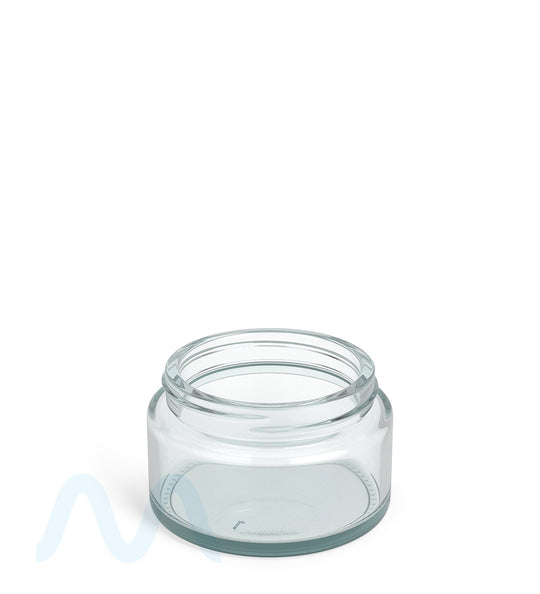 POLLEN GEAR | Kolossus Straight Sided Clear Glass Jars | 66mm - 4oz - 60 Count