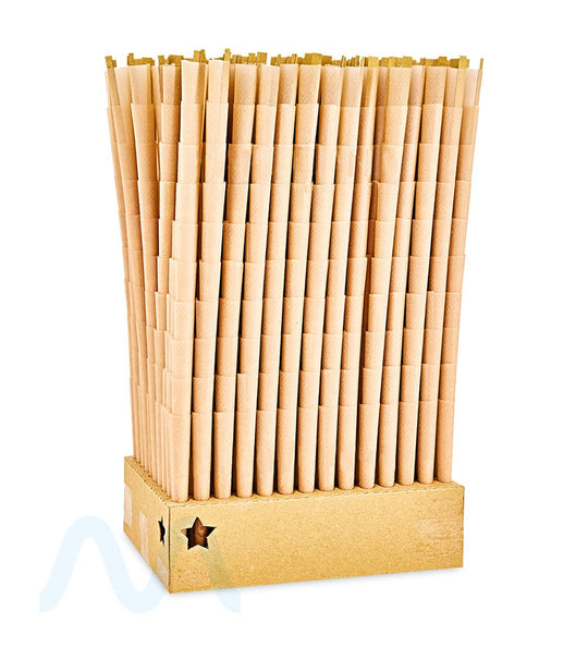 RAW | Classic 98 Special Pre - Rolled Cones | 98mm - Unbleached Paper - 1400 Count - 2