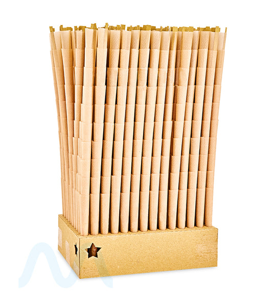 RAW | Classic 98 Special Pre-Rolled Cones | 98mm - Unbleached Paper - 1400 Count