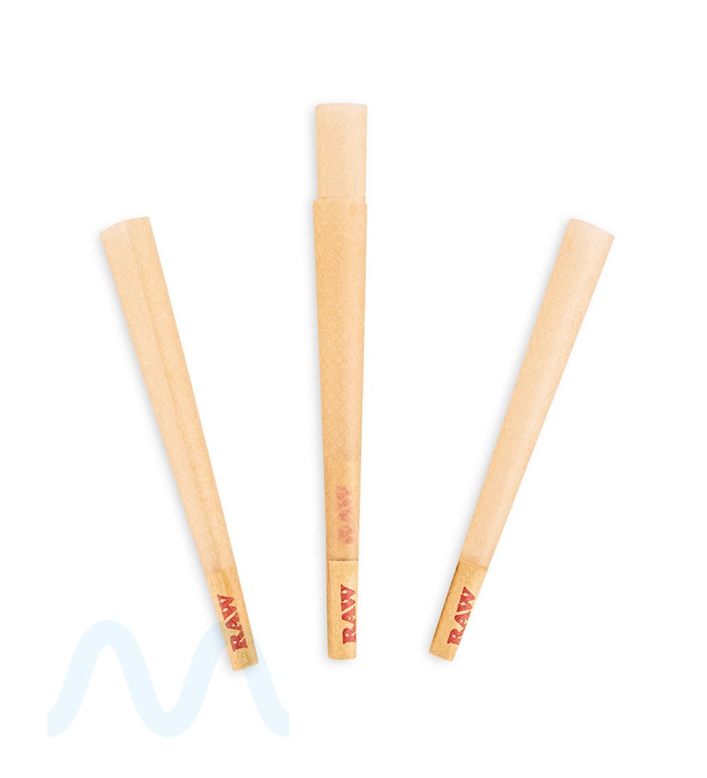 RAW | Classic 98 Special Pre - Rolled Cones | 98mm - Unbleached Paper - 1400 Count - 3