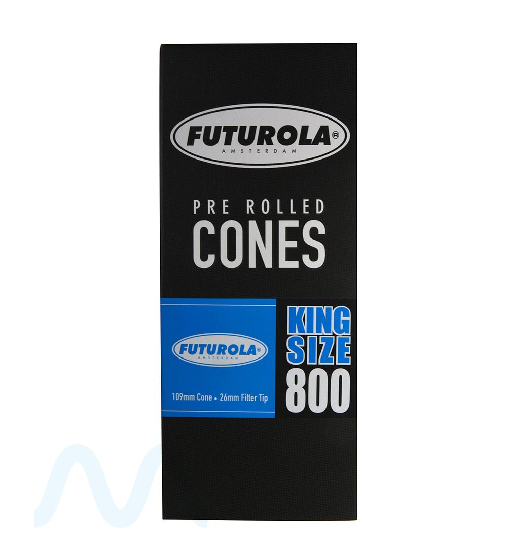 FUTUROLA | King Size Pre - Rolled Cones | 109mm - Classic White Paper - 800 Count - 3