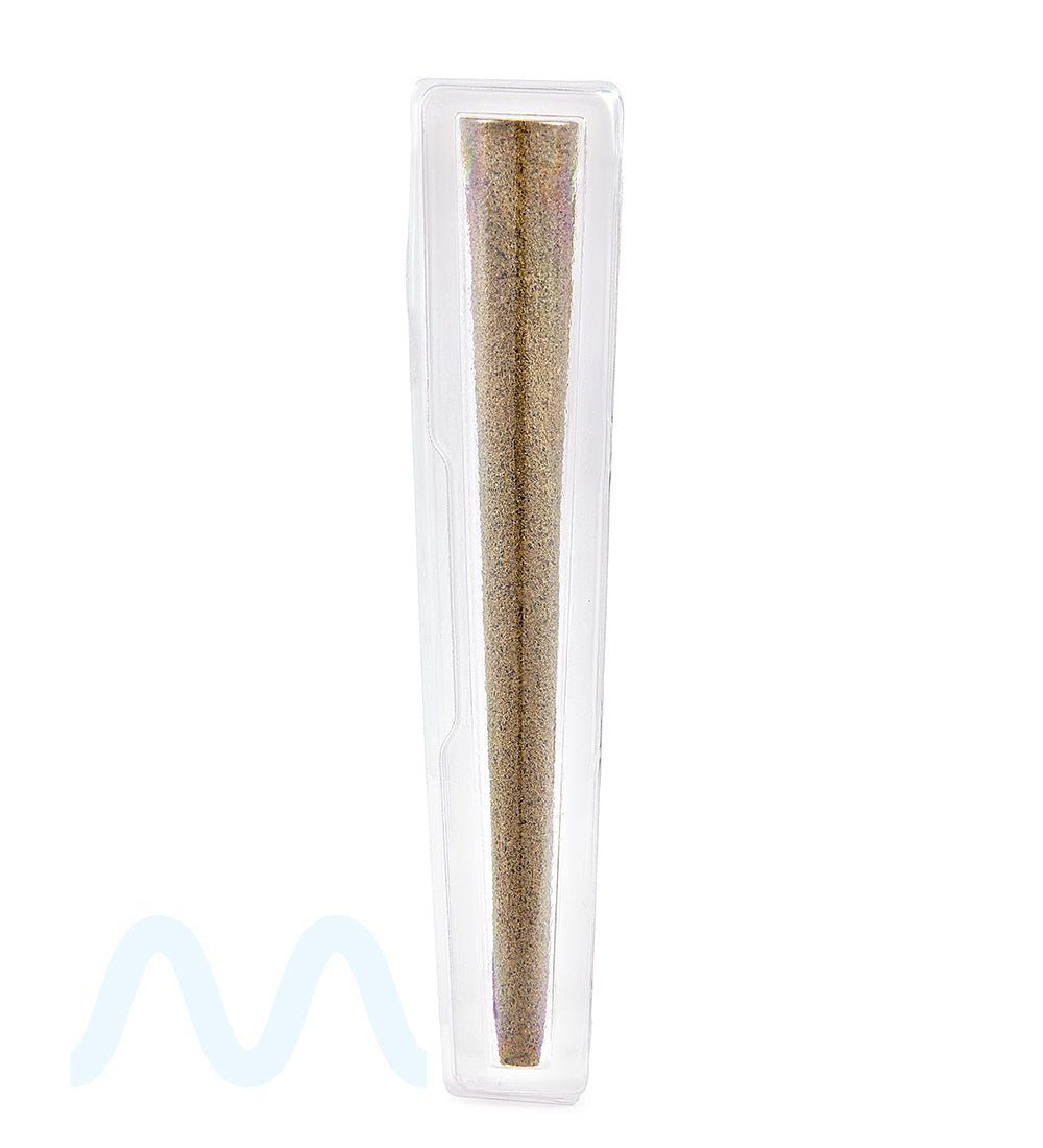 KUSH | 'Retail Display' Ultra Herbal Hemp Conical Wraps | 157mm - Lemonade - 15 Count - 1