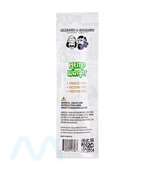 CHEECH & CHONG'S | 'Retail Display' Organic Hemp Blunt Wraps | 109mm - Lemon Love - 25 Count - 4