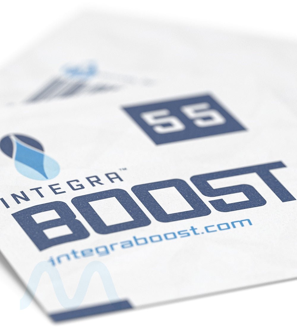 INTEGRA | Boost Humidity Packs | 8 Grams - 55% - 50 Count - 6