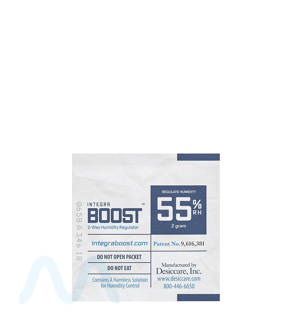 INTEGRA | Boost Humidity Packs | 2 Grams - 55% - 100 Count - 2