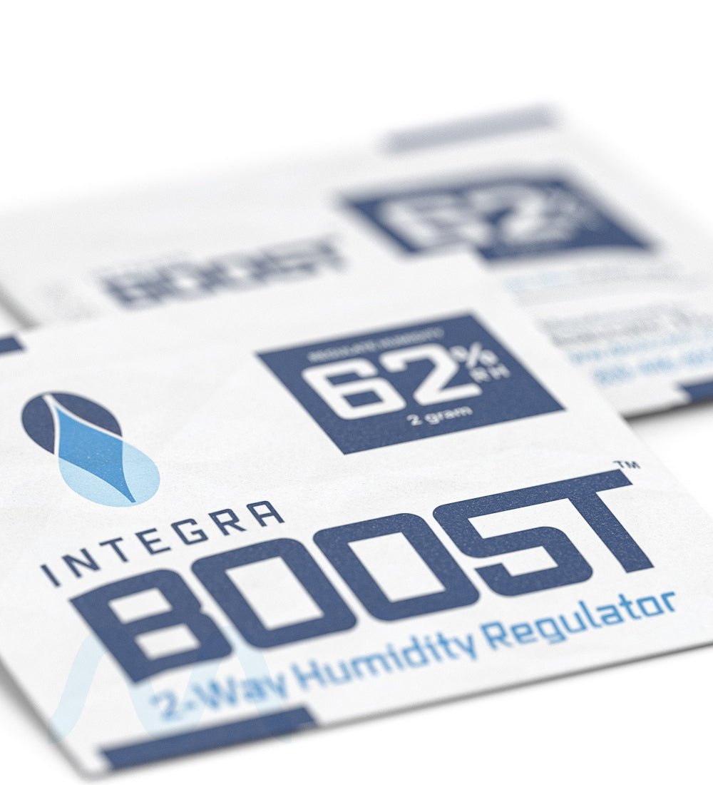 INTEGRA | Boost Humidity Packs | 2 Grams - 62% - 100 Count - 6