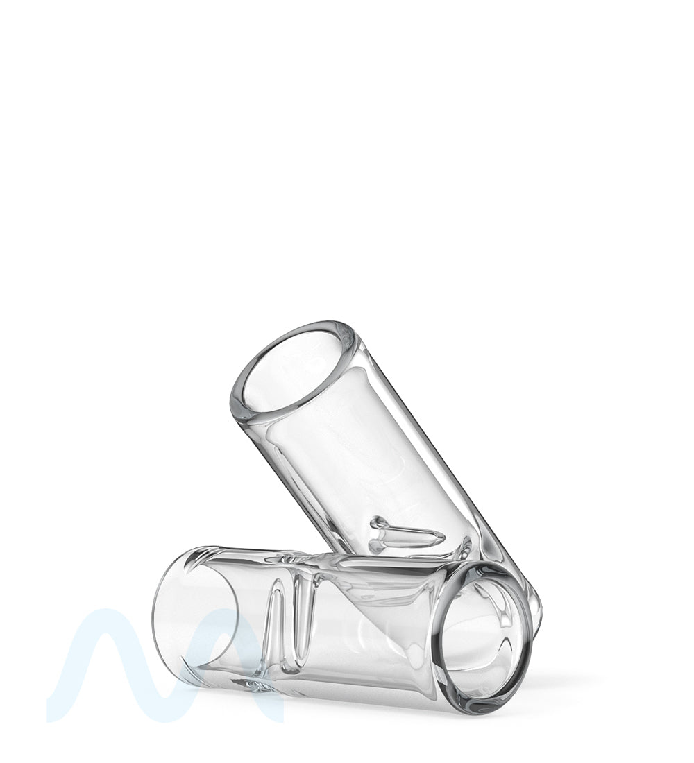 Glass Smoking Filter Tips Notched | 12mm - Clear - 175 Count - 6