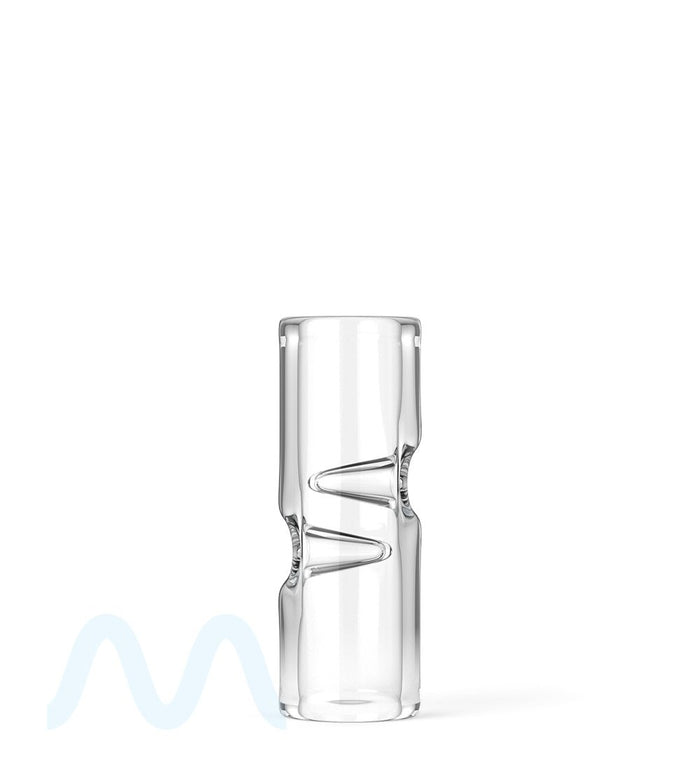 Glass Smoking Filter Tips Notched | 10mm - Clear - 175 Count Image