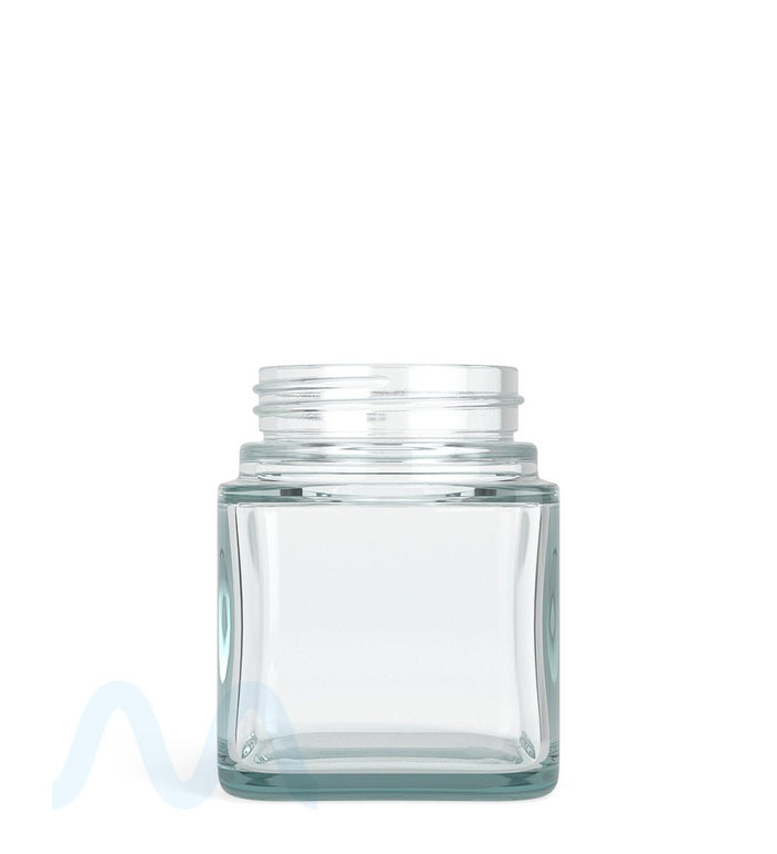 Square Clear Glass Jars | 46mm - 3oz - 80 Count Image