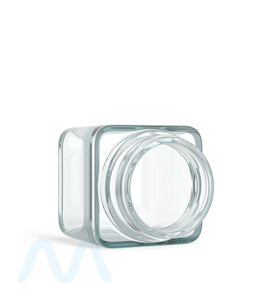 Square Clear Glass Jars | 46mm - 3oz - 80 Count - 3