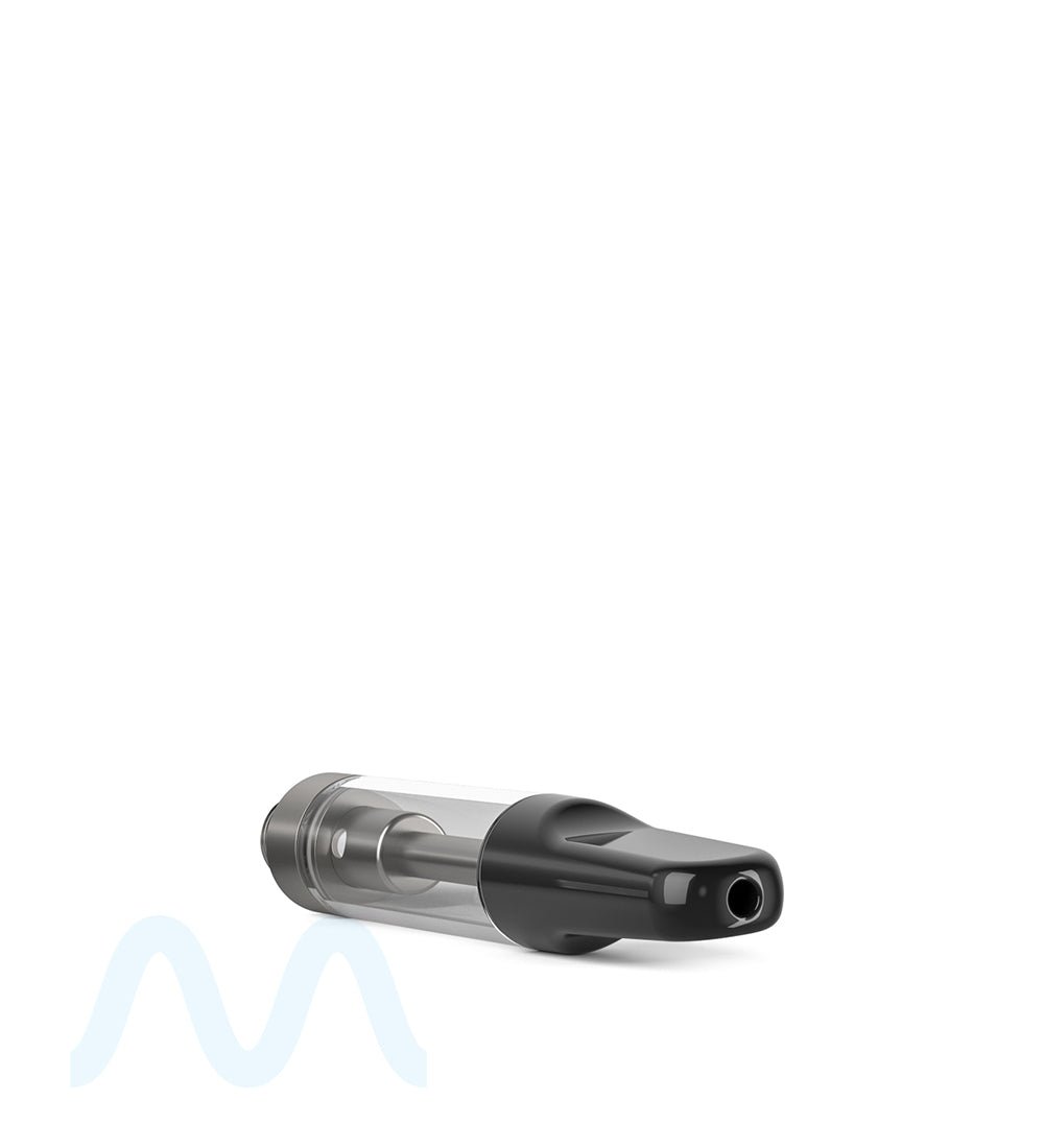 CCELL | TH2 Glass Vape Cartridge with Black Ceramic Mouthpiece | 1mL - Screw On - 100 Count - 4