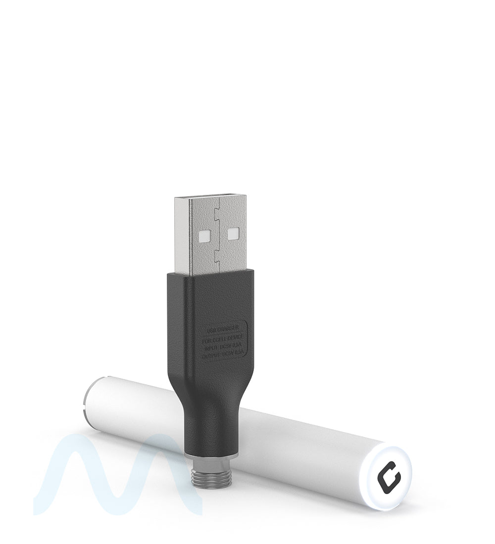 CCELL | M3 Vape Batteries with USB Charger | 340mAh - White - 100 Count - 6