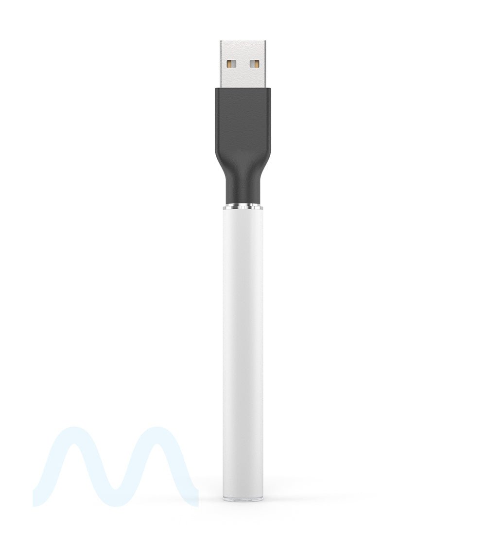 CCELL | M3 Vape Batteries with USB Charger | 340mAh - White - 100 Count - 7