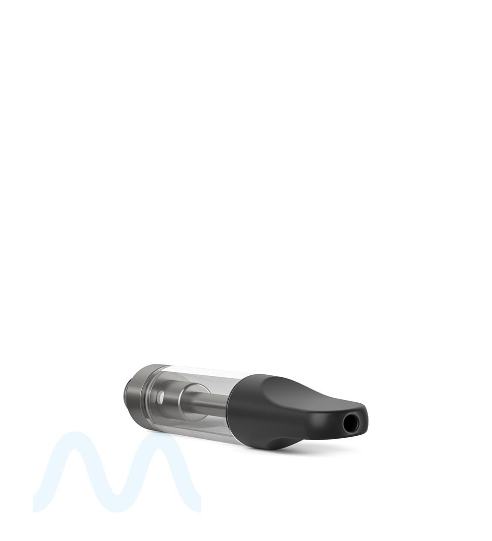 CCELL | TH2 Glass Vape Cartridge with Black Plastic Mouthpiece | 1mL - Screw On - 100 Count - 4