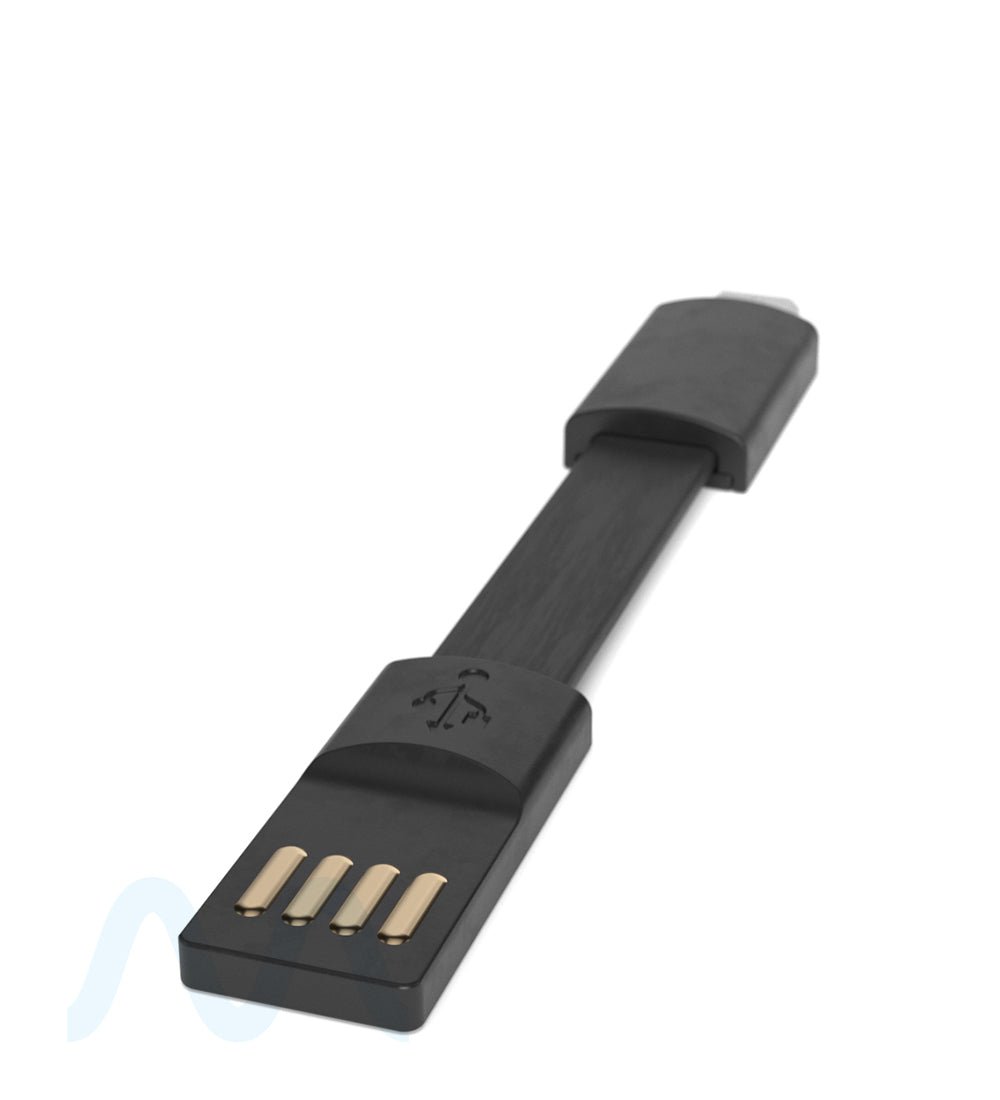 Vaporizer 3.5" USB to Micro USB Connection Cable | Black - 100 Count - 5