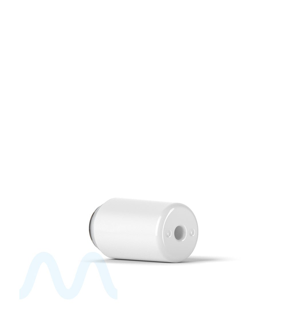 RAE | Round Vape Mouthpiece for Hand Press Plastic Cartridges | White Plastic - Hand Press - 100 Count - 3