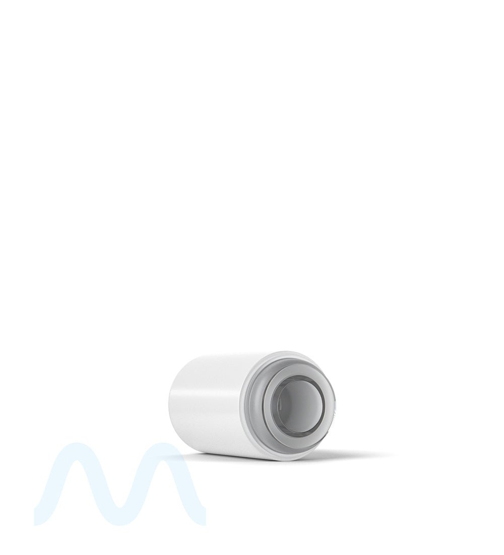 RAE | Round Vape Mouthpiece for Hand Press Plastic Cartridges | White Plastic - Hand Press - 100 Count - 4