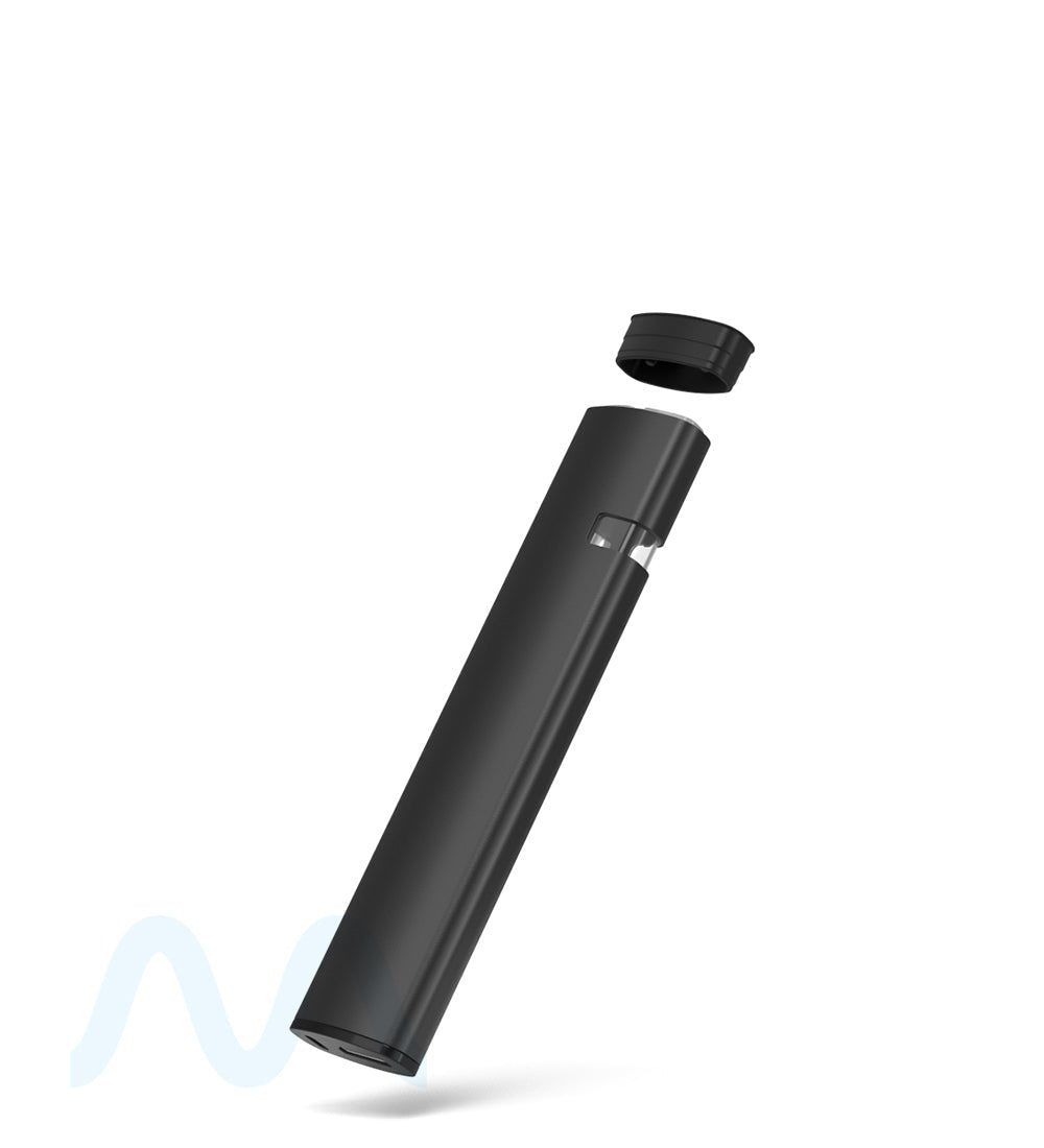 RAE | XP Black Ceramic Core Disposable Vape Pen with Liquid Window | 0.5mL - 250 mAh - 300 Count - 8